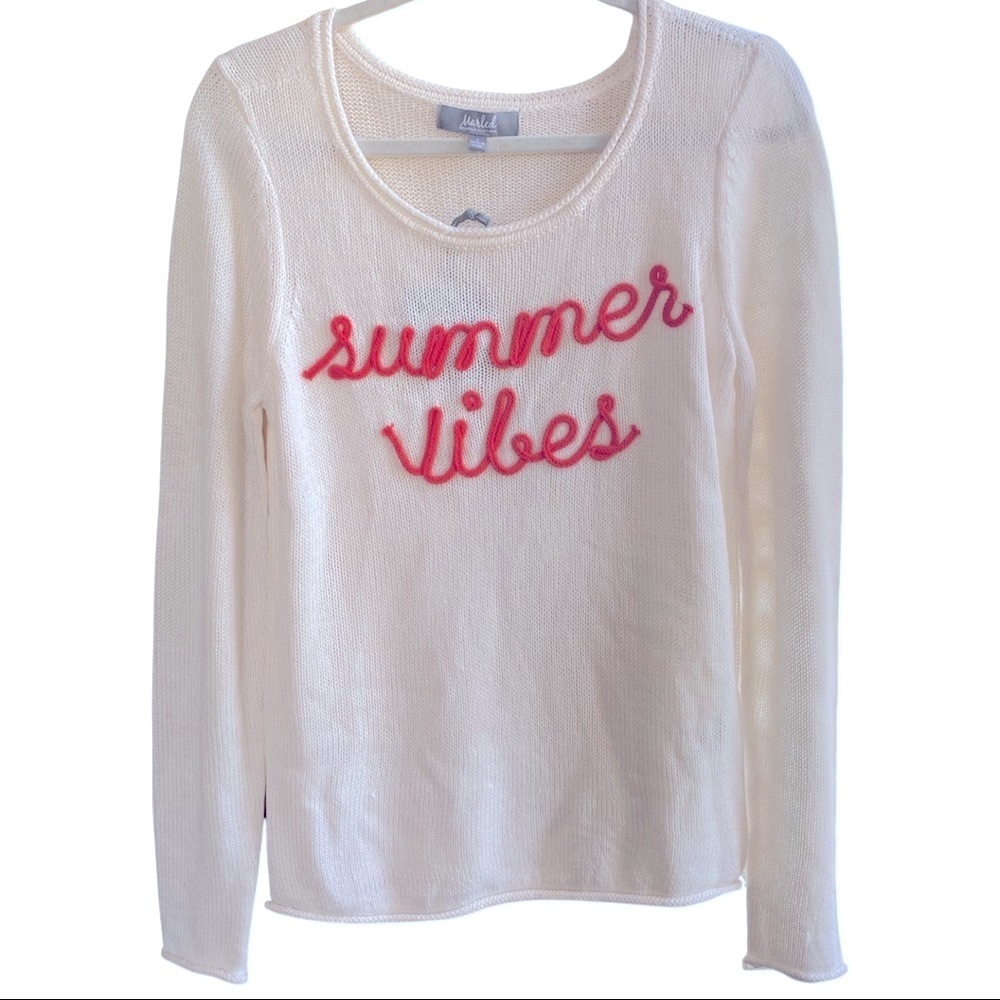 EUC Marled Summer Vibes sweater. Small - Picture 2 of 7